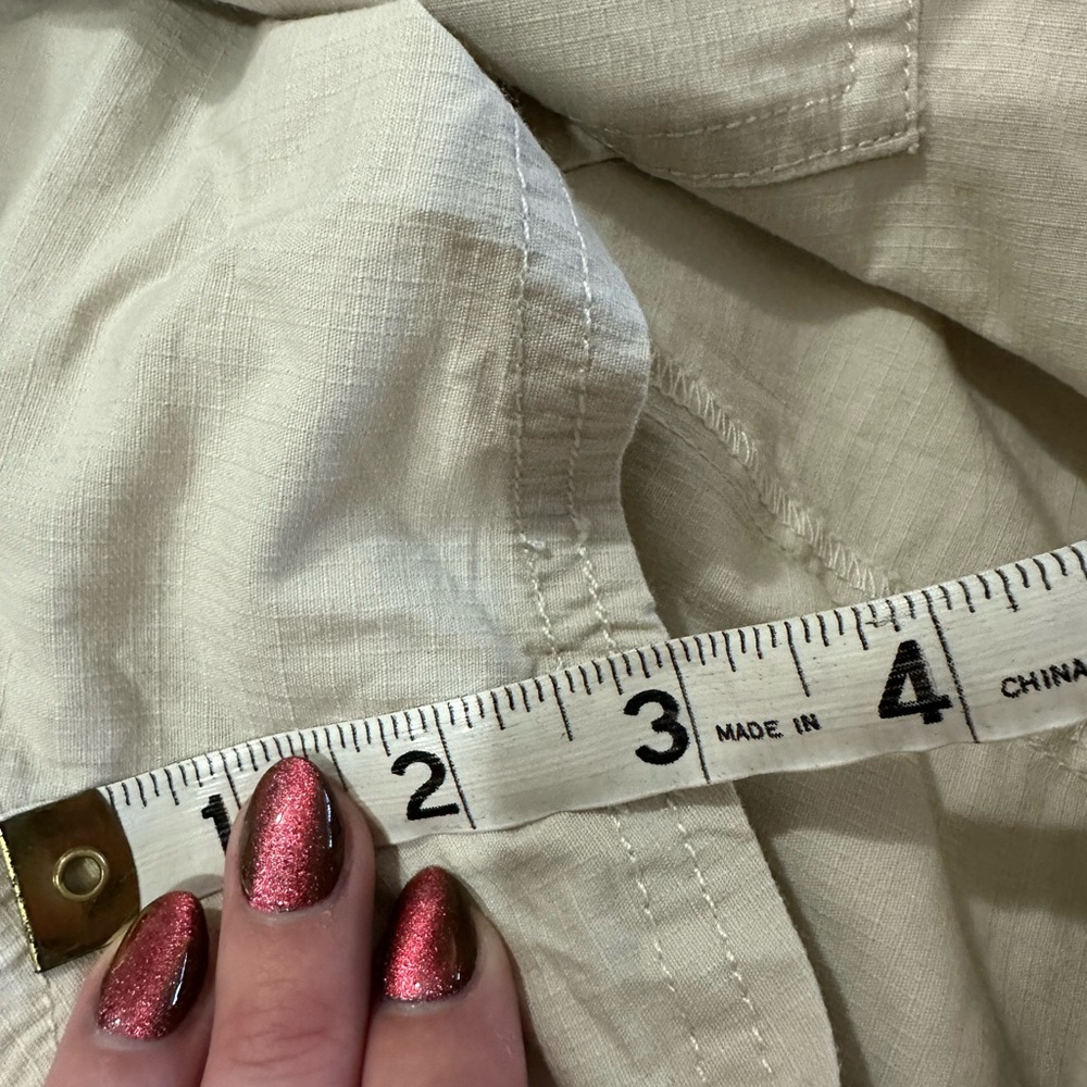 NWT Vuori Vintage Ripstop Utility Short Milkweed Sz small organic cotton VW3039 - Picture 8 of 8